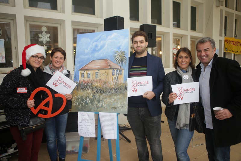 Saint Nicolas et le Telethon à l'institut français du Liban 