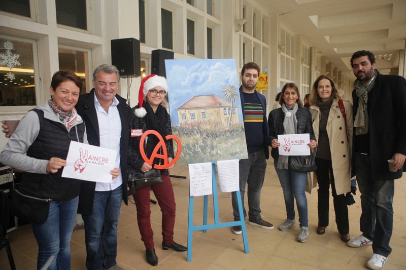 Saint Nicolas et le Telethon à l'institut français du Liban 