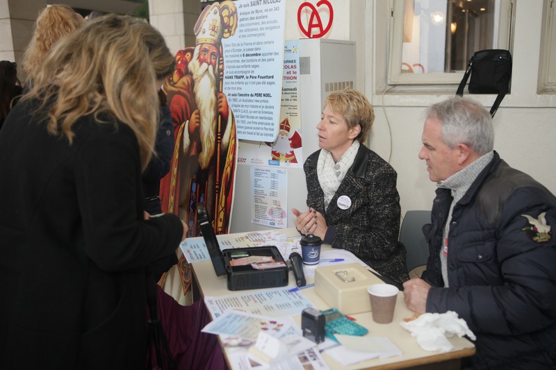 Saint Nicolas et le Telethon à l'institut français du Liban 