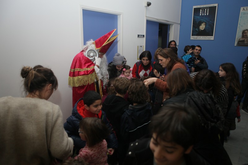 Saint Nicolas et le Telethon à l'institut français du Liban 