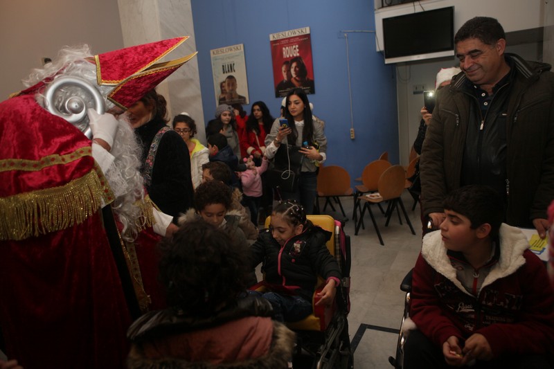 Saint Nicolas et le Telethon à l'institut français du Liban 