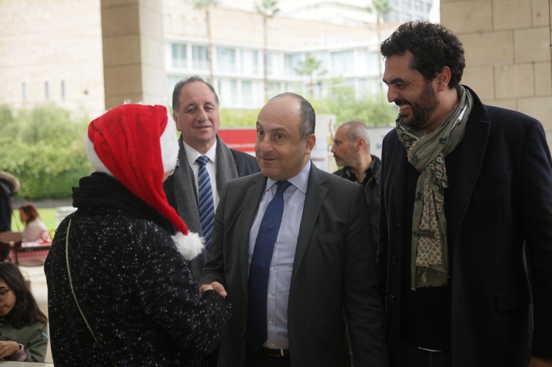 Saint Nicolas et le Telethon à l'institut français du Liban 