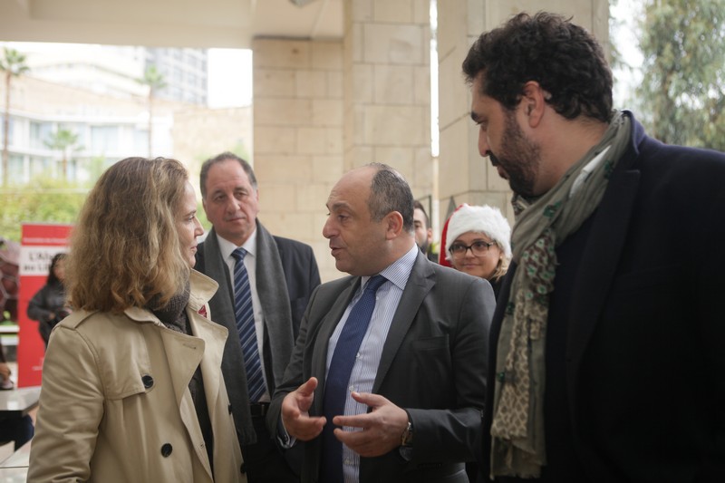 Saint Nicolas et le Telethon à l'institut français du Liban 
