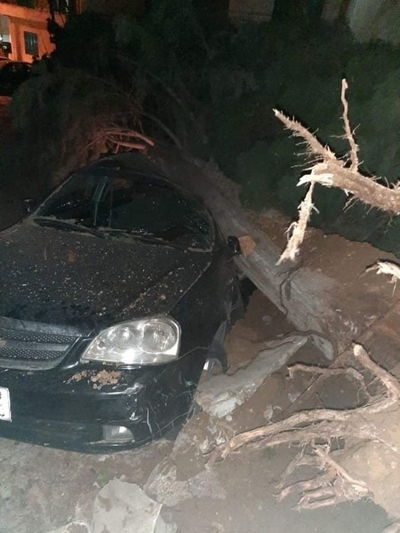 Storm causes heavy damages in Lebanon