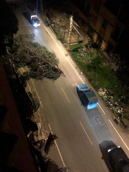 Storm causes heavy damages in Lebanon