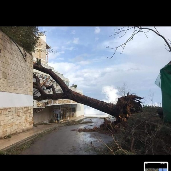Storm causes heavy damages in Lebanon