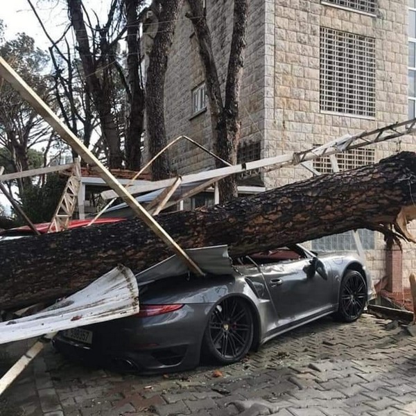 Storm causes heavy damages in Lebanon