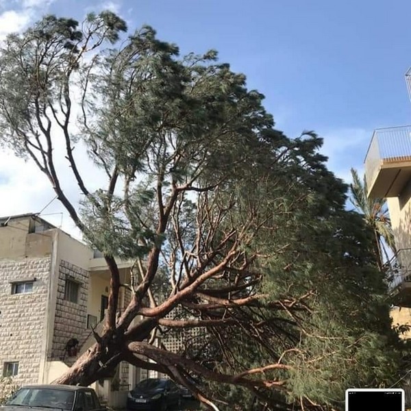 Storm causes heavy damages in Lebanon