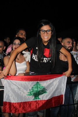 Tamer Hosny at Beirut Holidays