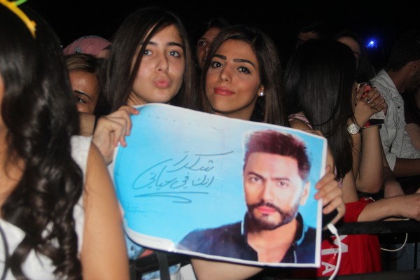 Tamer Hosny at Beirut Holidays