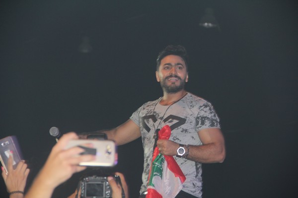 Tamer Hosny at Beirut Holidays
