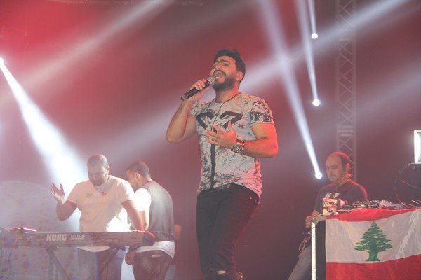 Tamer Hosny at Beirut Holidays