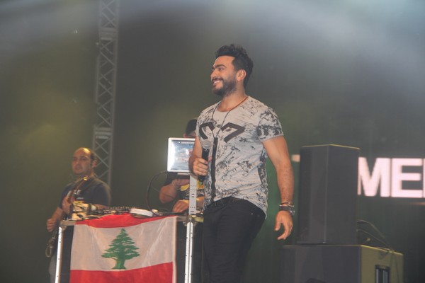 Tamer Hosny at Beirut Holidays