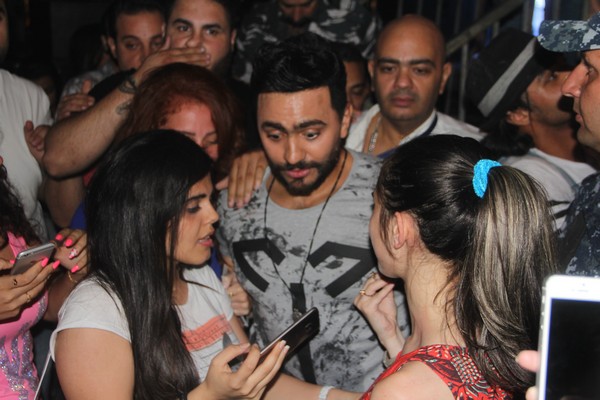 Tamer Hosny at Beirut Holidays