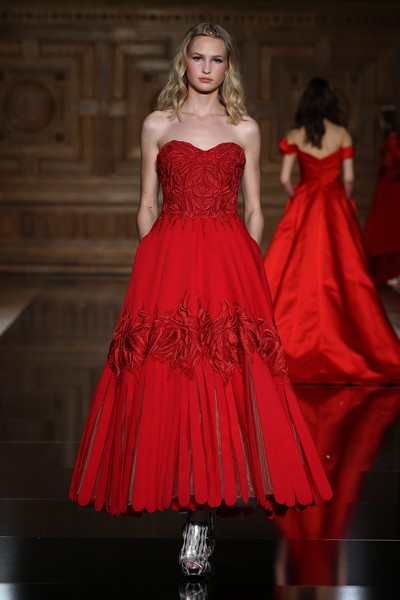 Tony Ward Fashion Show Catwalk