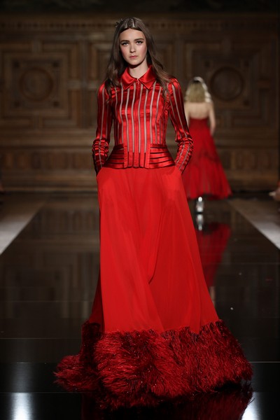 Tony Ward Fashion Show Catwalk