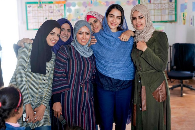 Jessica Kahawaty - Refugee Camp Visit in Jordan