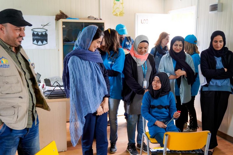 Jessica Kahawaty - Refugee Camp Visit in Jordan