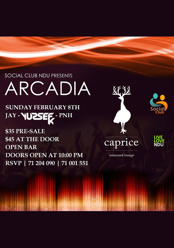 Social Club NDU ARCADIA