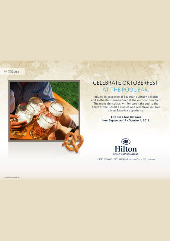 Oktoberfest at the Pool Bar