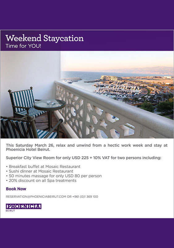 Phoenicia Staycation
