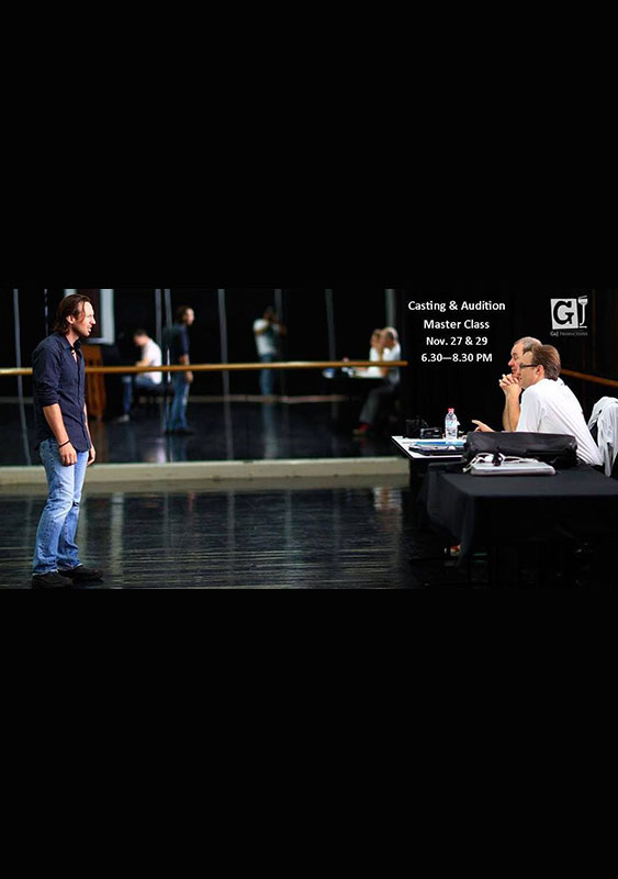 Casting & Audition Masterclass workshop