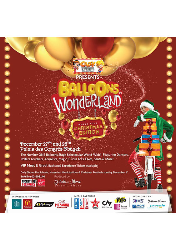 Balloons Wonderland World Tour - Christmas Edition