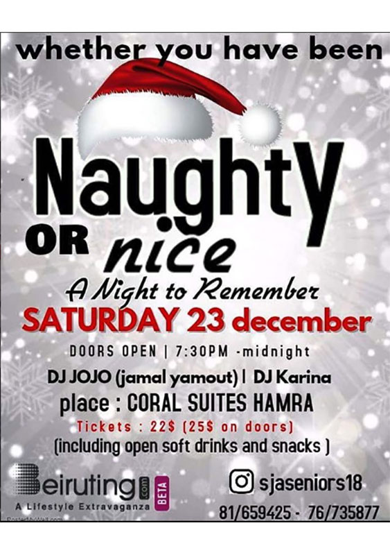 SJA Naughty or Nice Party