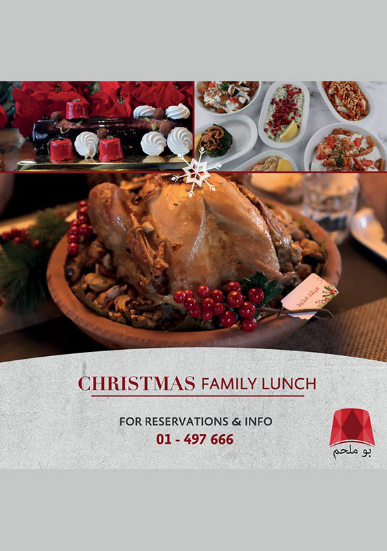 Christmas Family Lunch at Bou Melhem