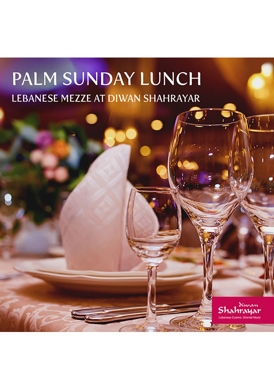 Palm Sunday at Diwan Shahrayar