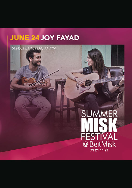 Joy Fayad at Summer Misk Festival