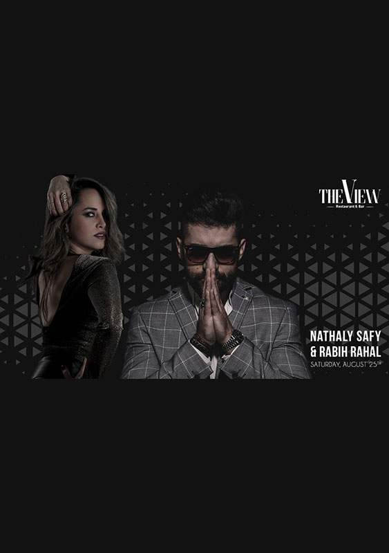 Nathaly Safy and Rabih Rahal at The View