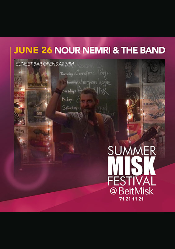 Nour Nemri & The Band at Summer Misk Festival