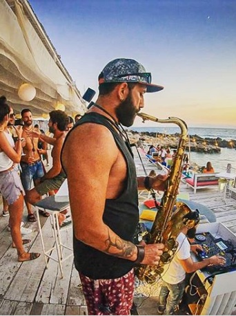 Saxo Sunset with Alan Otayek 