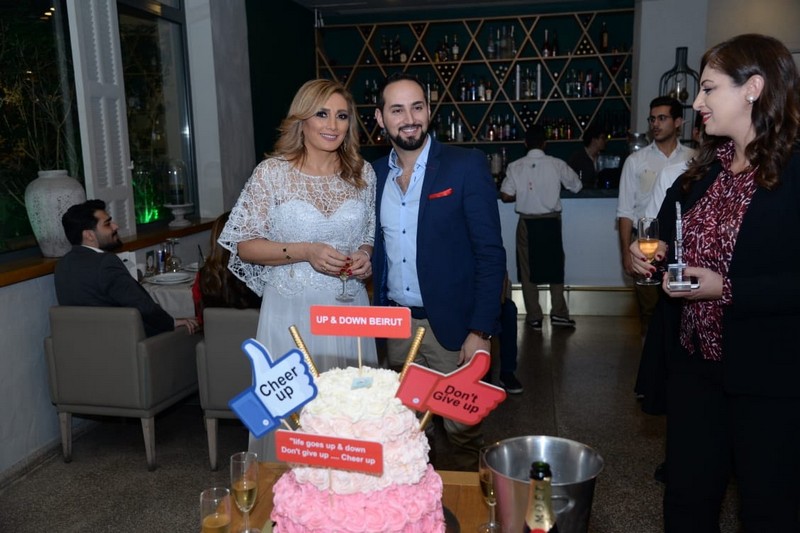 Launching of up & down Beirut under Riachi’s auspices