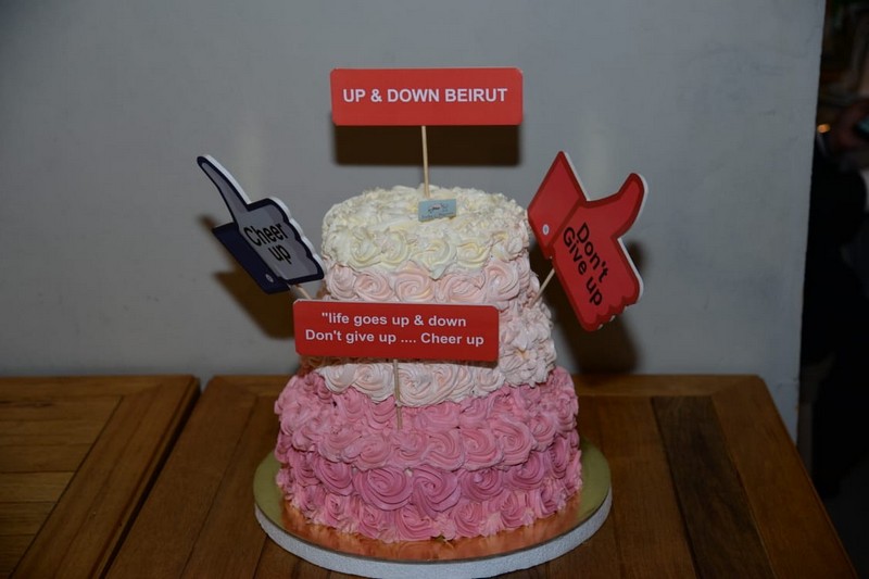 Launching of up & down Beirut under Riachi’s auspices