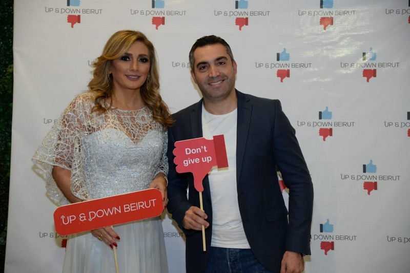 Launching of up & down Beirut under Riachi’s auspices