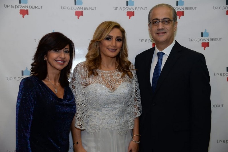 Launching of up & down Beirut under Riachi’s auspices