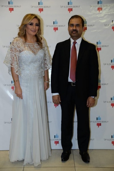 Launching of up & down Beirut under Riachi’s auspices