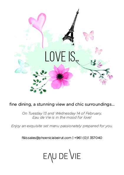 Valentine at Eau De Vie