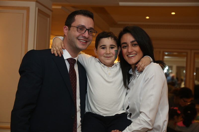 Smile in a box at Le Vendome Beirut 