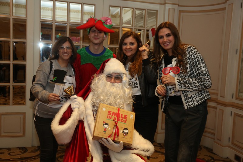 Smile in a box at Le Vendome Beirut 