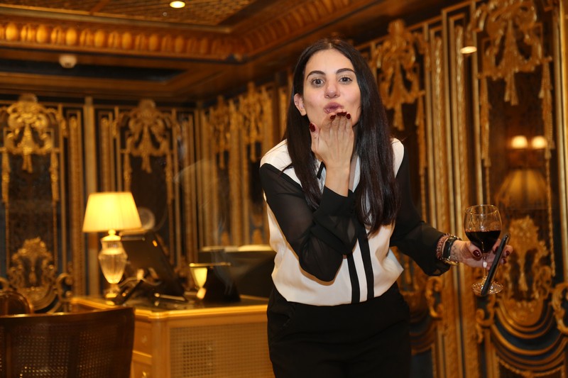 Smile in a box at Le Vendome Beirut 