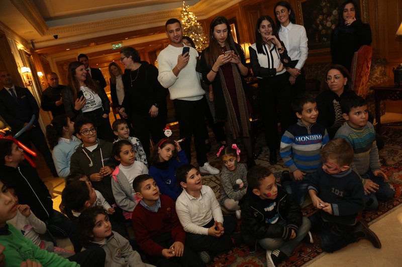 Smile in a box at Le Vendome Beirut 