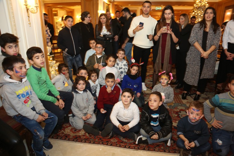 Smile in a box at Le Vendome Beirut 