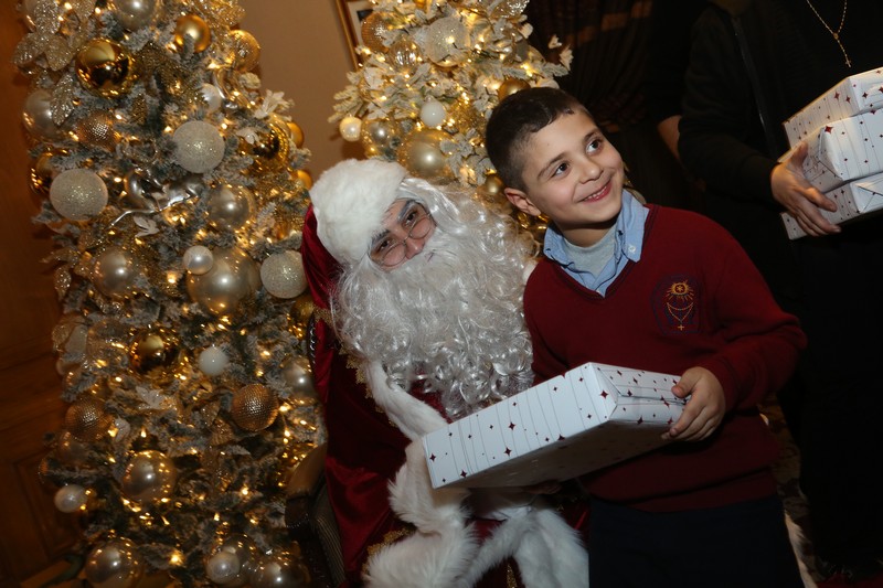 Smile in a box at Le Vendome Beirut 