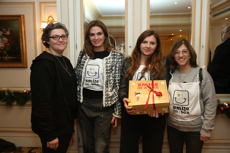 Smile in a box at Le Vendome Beirut 