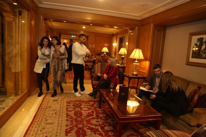 Smile in a box at Le Vendome Beirut 
