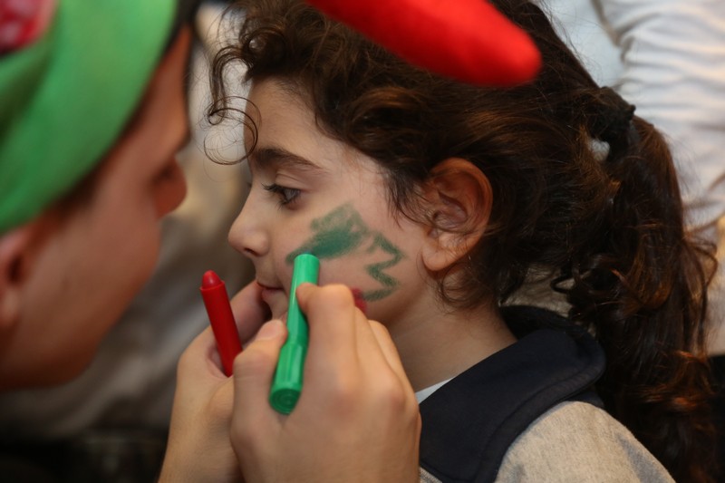 Smile in a box at Le Vendome Beirut 