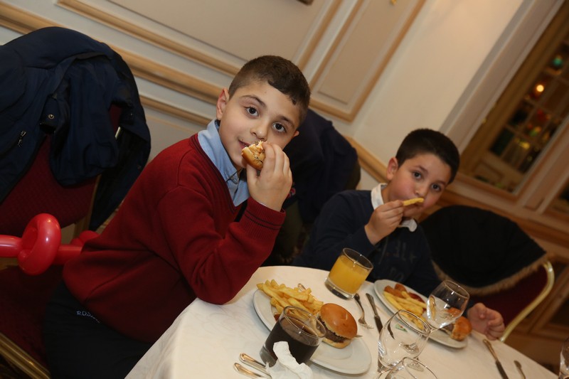 Smile in a box at Le Vendome Beirut 